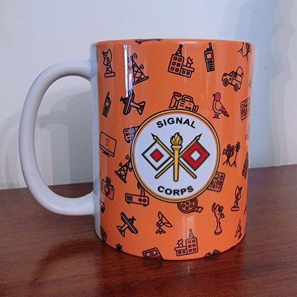 Signal Corps Ceramic Mug 11 oz.